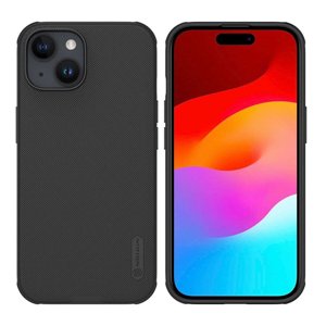 Nillkin Super Frosted Shield puzdro pre iPhone 15 Plus – čierne KF2315248