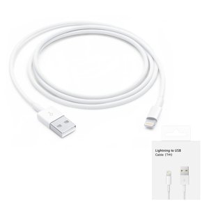 Apple – originálny dátový kábel USB-A na Lightning, 1 m – biely (blister balenie) KF2315291