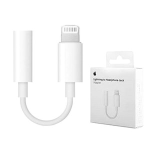 Apple – originálny audio adaptér Lightning na jack 3,5 mm – biely (blister balenie) KF2315299