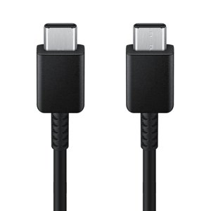 Samsung – dátový kábel Type-C na Type-C, rýchle nabíjanie, 3 A, 1,8 m – čierny (bulk balenie) KF2315300