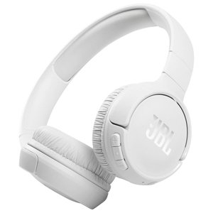 JBL - bezdrôtové slúchadlá Tune 510, Bluetooth 5.0, Pure Bass zvuk, mikrofón - biele KF2315308