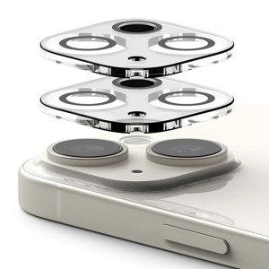 Ringke Ochranné sklo na kameru (2 kusy) - iPhone 15 / 15 Plus - Priehľadné KF2315478
