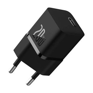 Baseus GaN nabíjačka (CCGN050101) – USB-C, 20 W, rýchle nabíjanie, čierna KF2315990