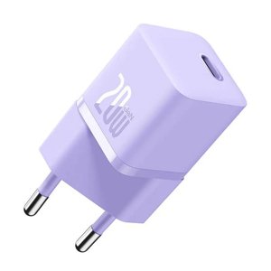 Baseus GaN nabíjačka (CCGN050105) – USB-C, 20 W, rýchle nabíjanie, fialová KF2315991
