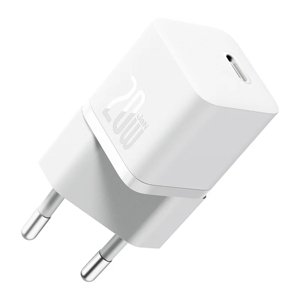 Baseus GaN nabíjačka (CCGN050102) – USB-C, 20 W, rýchle nabíjanie, biela KF2315993
