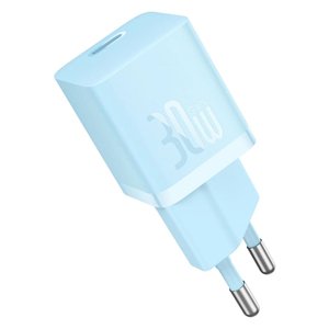 Baseus GaN nabíjačka (CCGN070603) – USB-C, 30 W, rýchle nabíjanie, modrá KF2315996