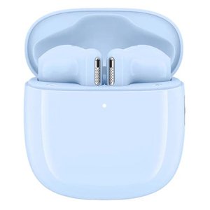 Baseus bezdrôtové slúchadlá Bowie WX5 (A00051000313-00) – TWS, Bluetooth 5.3, 4-mikrofónové ENC, dotykové ovládanie, 400 mAh, modré KF2316096