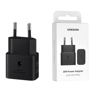 Samsung EP-T2510NBEGEU Paris 2024 edícia – originálna nabíjačka USB-C, 25W – čierna (blister) KF2316312