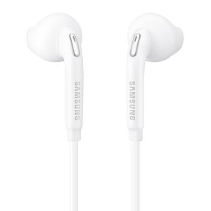 Samsung EO-EG920BW originálne slúchadlá – 3.5mm jack, In-ear, mikrofón, ovládanie hlasitosti, 1.2m – biele (blister) KF2316315