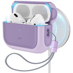 ESR Orbit Hybrid HaloLock puzdro pre Apple AirPods Pro 1 / 2 – levanduľové KF2316544
