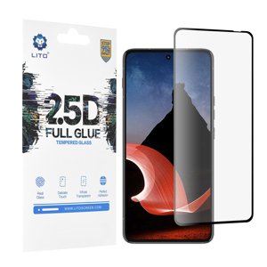 Lito 2.5D FullGlue Glass ochranné sklo pre Motorola ThinkPhone – čierne KF2318063