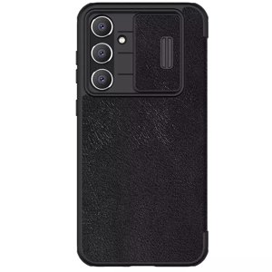 Nillkin Qin Pro Leather Case puzdro na Samsung Galaxy S23 FE – čierne KF2318488