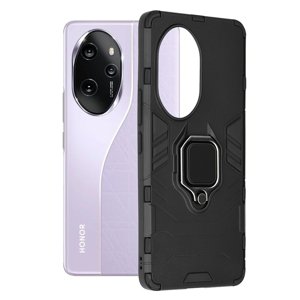 Techsuit Silicone Shield puzdro pre Honor 100 Pro – čierne KF2318604