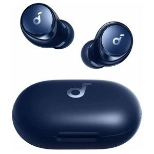 Anker bezdrôtové slúchadlá SoundCore Space A40 (A3936G31) – Bluetooth 5.2, ANC, Hi-Res audio, bezdrôtové a USB-C nabíjanie, modré KF2318973