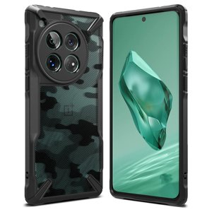 Ringke – Fusion X Design puzdro na OnePlus 12 – camo čierne KF2318975