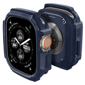 Spigen Rugged Armor Ochranný kryt pre Apple Watch Ultra / Ultra 2 – Námornícka Modrá KF2319010