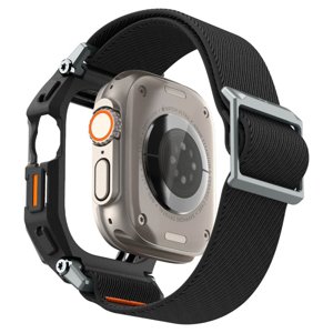 Spigen Lite Fit "Pro" ochranný obal - Apple Watch Ultra / Ultra 2 - Matná čierna KF2319327