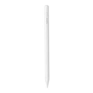 Baseus – Stylus Pen Smooth Writing Series aktívne pero s bezdrôtovým a káblovým nabíjaním, pre iPad – biele KF2320099