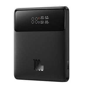 Baseus power banka Blade HD (PPBL000301) – 2× USB, 2× USB-C, 20 000 mAh, 100 W, USB-C kábel, rýchle nabíjanie, čierna KF2320482