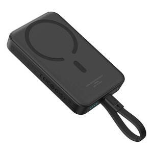 Baseus magnetická power banka Mini (P1002210B113-00) – MagSafe, 2× USB-C, Lightning, 10 000 mAh, 30 W, rýchle nabíjanie, čierna KF2320526