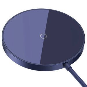 Baseus magnetická bezdrôtová nabíjačka Mini 3 (CCJJ040205) – USB-C, 15 W, 2 A, 115–205 kHz, Dusty Purple KF2320535