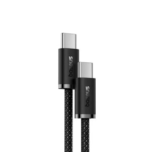 Baseus – dátový kábel Dynamic 3 Series Type-C na Type-C, rýchle nabíjanie 100 W, 480 Mbps, 2 m – čierny KF2320685