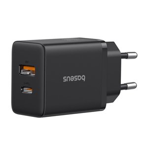 Baseus nabíjačka (P10111403113-00) – USB, USB-C, 20 W, rýchle nabíjanie, Cluster Black KF2320857