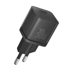 Baseus GaN5S nabíjačka (P10162504113-00) – USB-C, 30 W, rýchle nabíjanie, čierna KF2320882