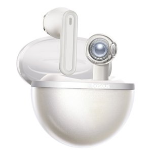 Baseus bezdrôtové slúchadlá Bowie E5 (A00054501223-00) – TWS, Bluetooth, biele (Stellar White) KF2320933