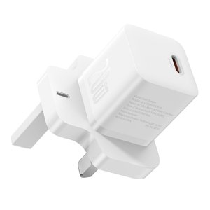Baseus GaN5 nabíjačka UK Plug (P10110907213-00) – USB-C, 20 W, Quick Charge, biela KF2320944