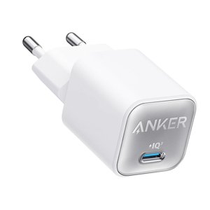 Anker Nabíjačka do zásuvky 230V, Nano 3 (A2147G21) - GaN, Rýchle nabíjanie, Type-C, 30W - Biela KF2321024