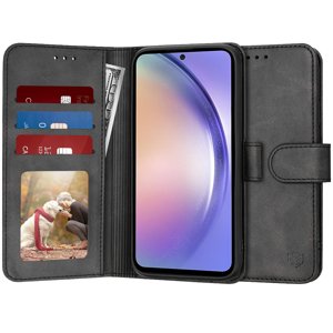 Techsuit Diary Book – puzdro na Samsung Galaxy A54 – čierny KF2321262