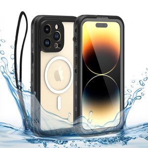 ShellBox Vodotesné puzdro IP68 - iPhone 14 Pro - čierna KF2322112