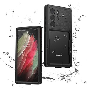 ShellBox Vodotesné ochranné puzdro IP68 pre Samsung Galaxy S23 Ultra - Čierne KF2322116