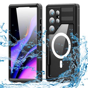 ShellBox Vodotesné ochranné puzdro IP68 pre Samsung Galaxy S24 Ultra - Čierne KF2322126