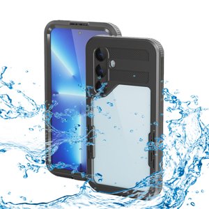 ShellBox Vodotesné ochranné puzdro IP68 pre Samsung Galaxy S24 - Čierne KF2322128