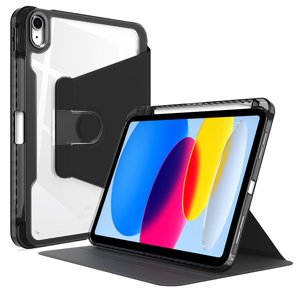 Techsuit – Crystal Vision ochranné puzdro pre iPad 10 (2022) 10.9 / 11 (2025) – čierne KF2323264