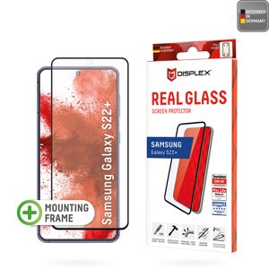 Displex Premium Skutočné ochranné Sklo s Plným Krytím - Samsung Galaxy S22 Plus 5G - Čierny KF2324154
