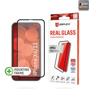 Displex Premium sklo s plným pokrytím - iPhone XR / 11 - Čierna KF2324157