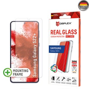 Displex Premium [Balíček] Skutočné ochranné Sklo + Kryt - Samsung Galaxy S22 Plus 5G - Číra KF2324182