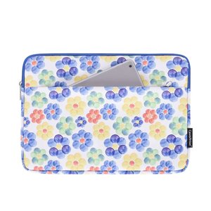 CanvasArtisan - Puzdro na notebook (G51-11) - pre 13 – 14-palcové zariadenia, na zips, eko koža - viacfarebné KF2326553