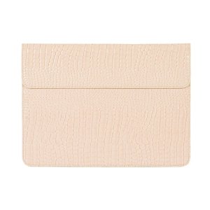 CanvasArtisan - Slim puzdro na notebook (EL32-P01) - pre 15 – 16-palcové zariadenia, eko koža - béžové KF2326625