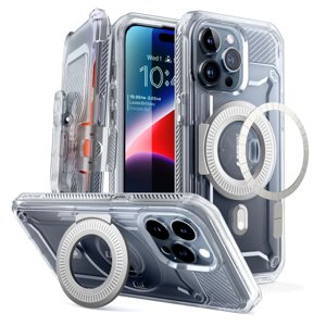 Supcase Unicorn Beetle Pro MagSafe kryt na - iPhone 15 Pro - Priehľadná KF2328241