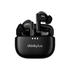 Lenovo Bezdrôtové slúchadlá LP3 Pro – Bluetooth 5.0, potlačenie hluku, ukazovateľ nabitia – čierne KF2330783