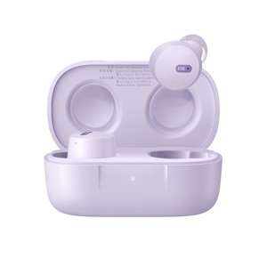 Baseus bezdrôtové slúchadlá Bowie E18 (A00023800533-00) – TWS, Bluetooth 5.3, ENC pri hovoroch, vodeodolné, fialové (Lila) KF2331293