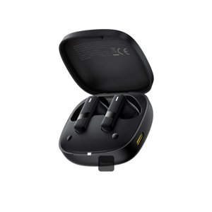 Baseus bezdrôtové slúchadlá Bowie E20 (A00069700113-00) – TWS, Bluetooth 5.3, 2× ENC mikrofón, silné basy, IPX5, čierne KF2331296