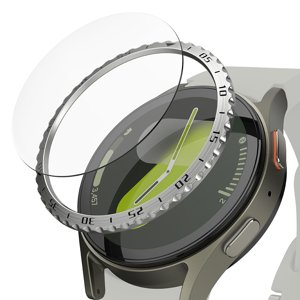 Ringke Bezel Styling dekoračný krúžok na Samsung Galaxy Watch7 44mm – strieborný vzor 5 KF2332217