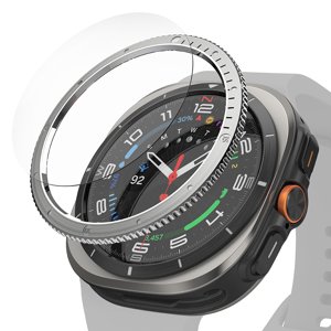 Ringke Bezel Styling dekoračný krúžok na Samsung Galaxy Watch Ultra 47mm – strieborný KF2332228