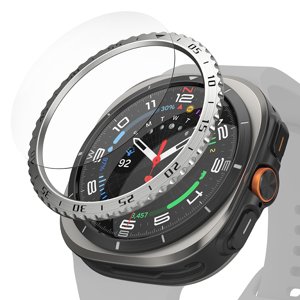 Ringke Bezel Styling dekoračný krúžok na Samsung Galaxy Watch Ultra 47mm – strieborný KF2332229
