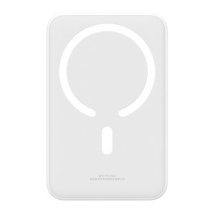 Baseus – Mini – powerbanka, USB-C, MagSafe nabíjanie, 20 W, 20000 mAh, kábel USB-C, 30 cm – biela KF2332476